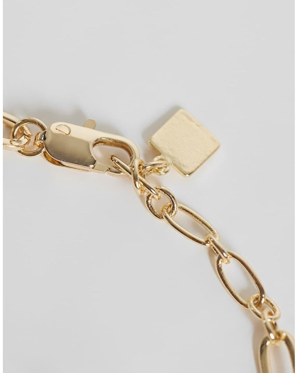 ASOS Natural Pack Of 2 Bracelets With Zebra Print