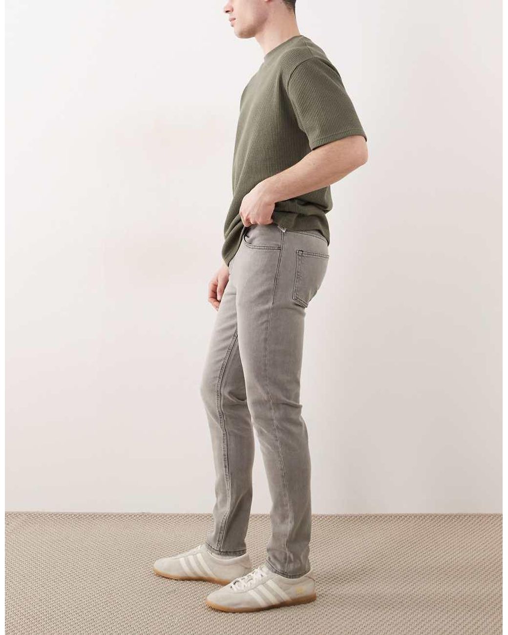 ASOS Natural Skinny Jeans for men