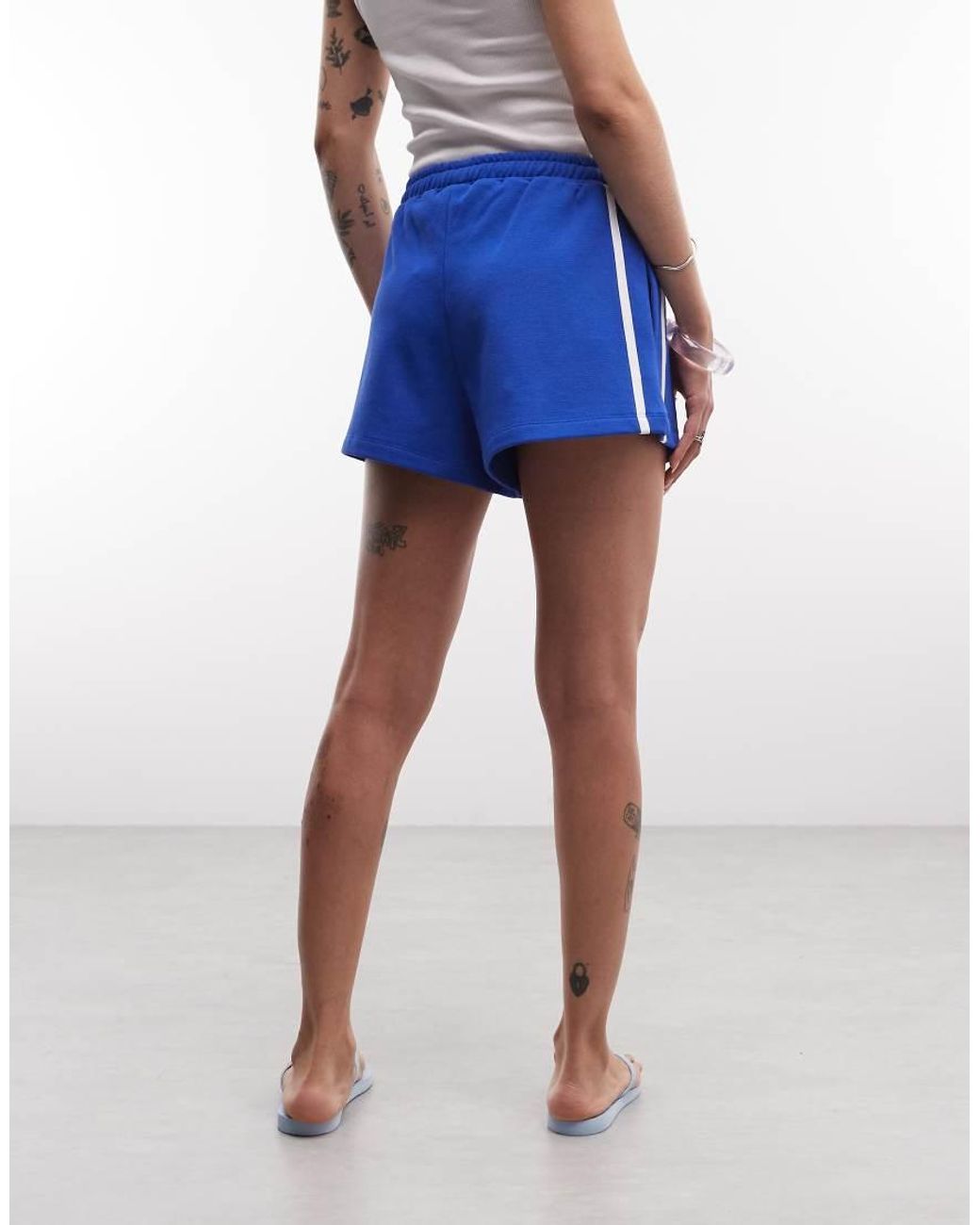 ASOS Blue Track Shorts