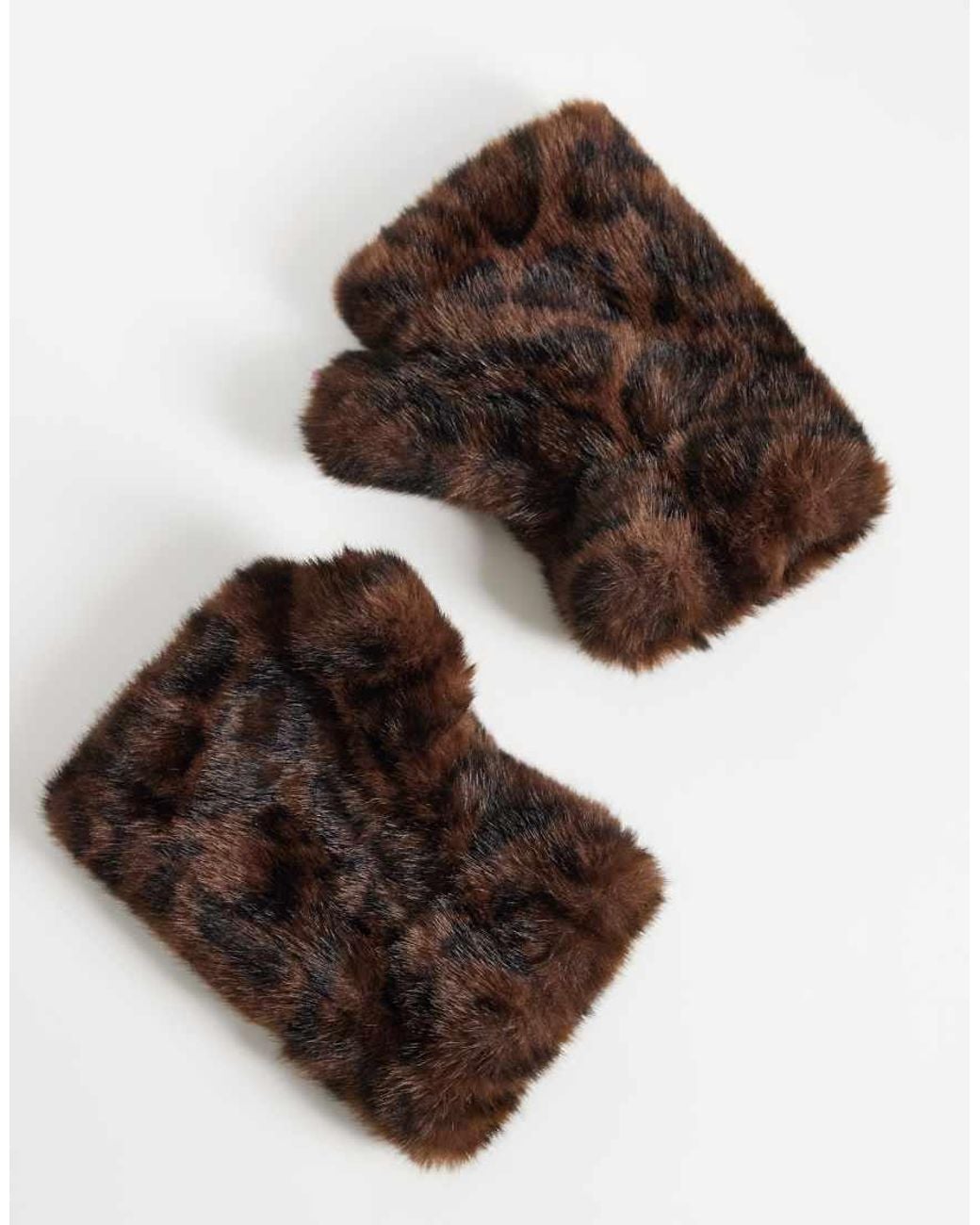 Guanti Senza Dita di Accessorize in Brown