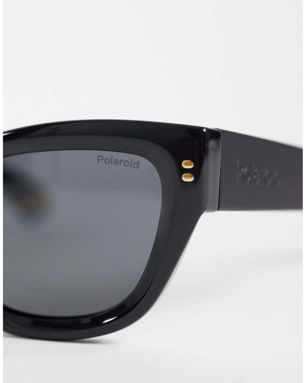 Polaroid Sunglasses Black Polaroid Cat Eye Sunglasses With Polarized Lenses