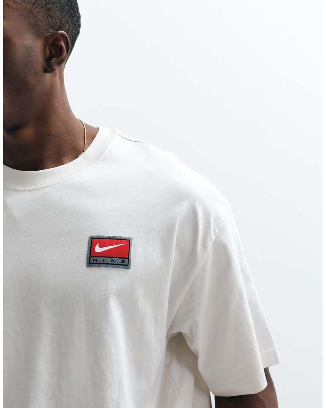 Nike White Boxy T-shirt for men