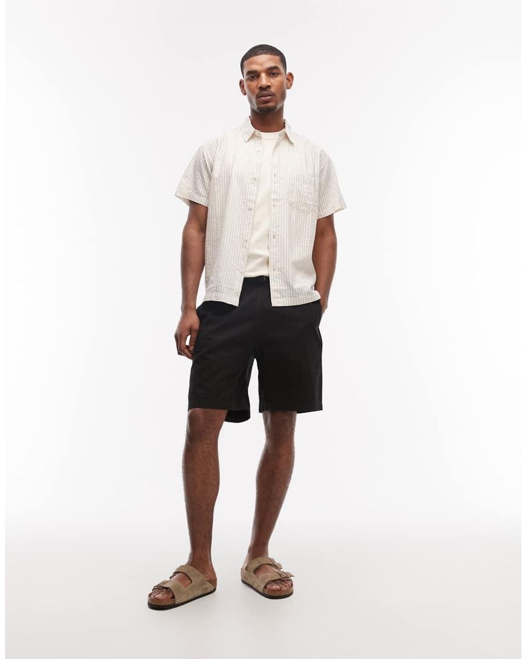 Gramicci Black Relaxed Fit G-Short for men