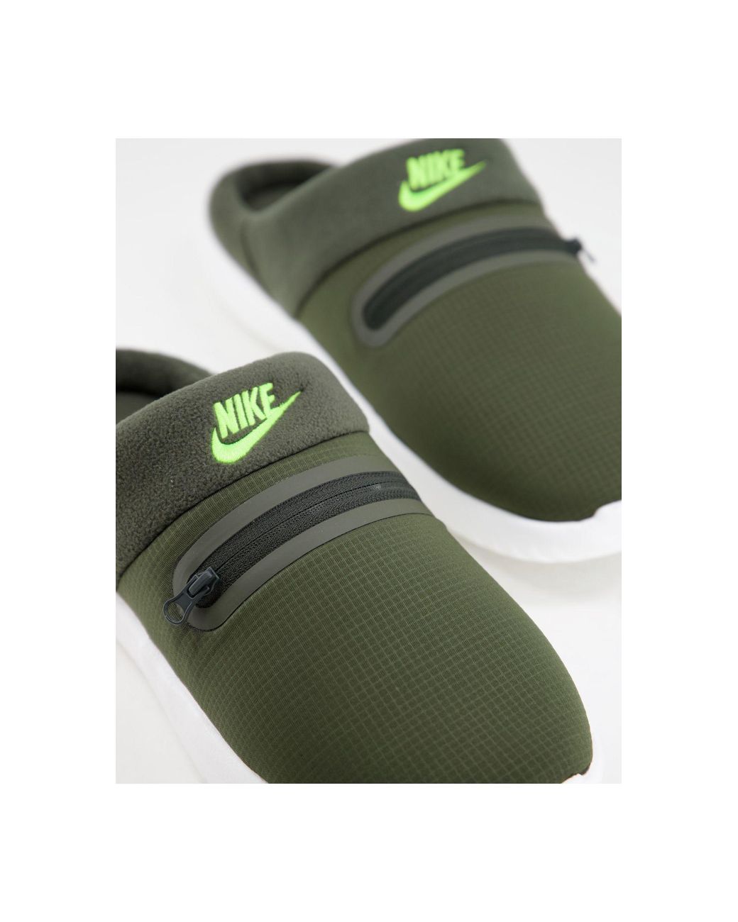 Pantuflas s burrow Nike de hombre de color Verde | Lyst
