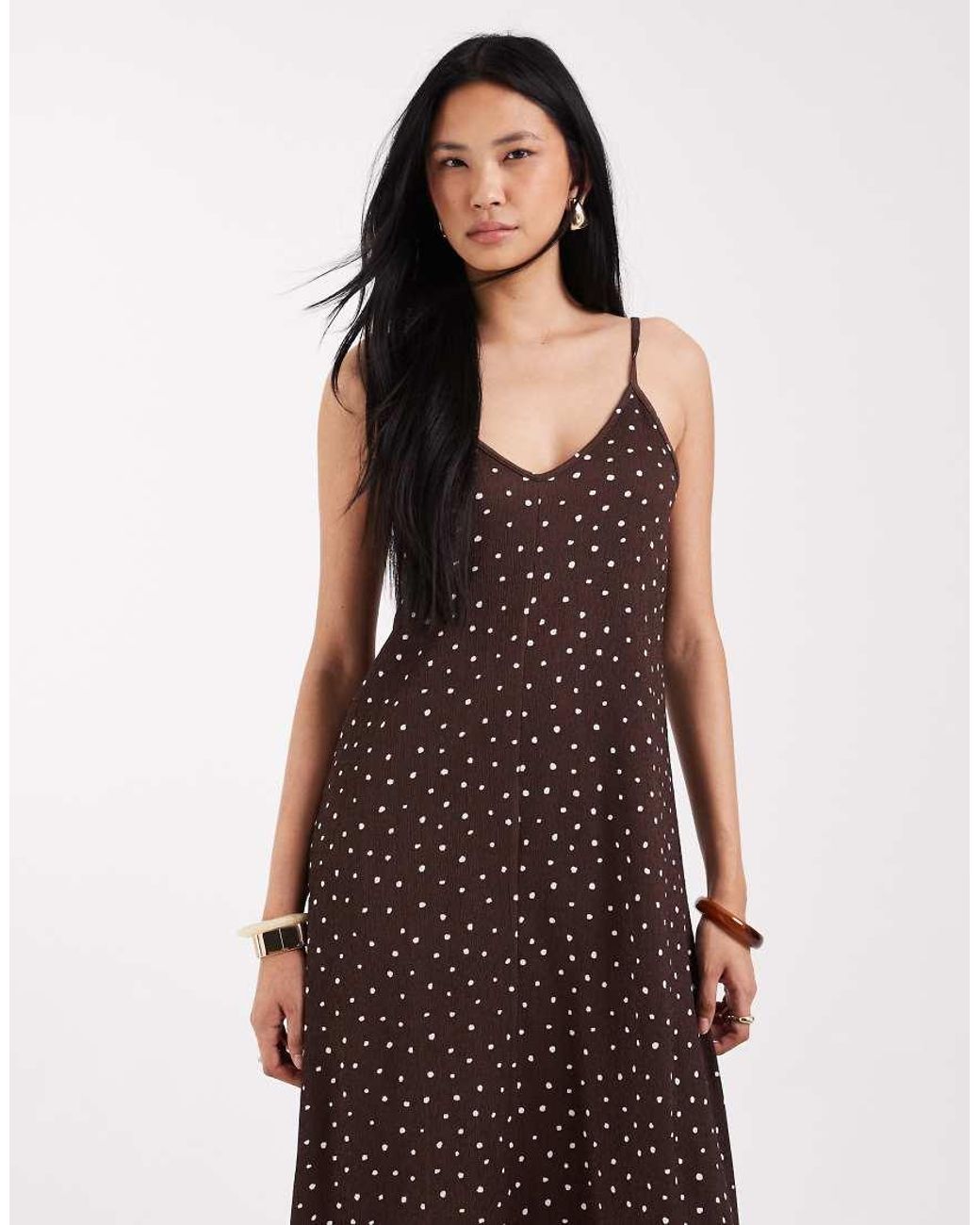 ONLY Purple Midi Dress