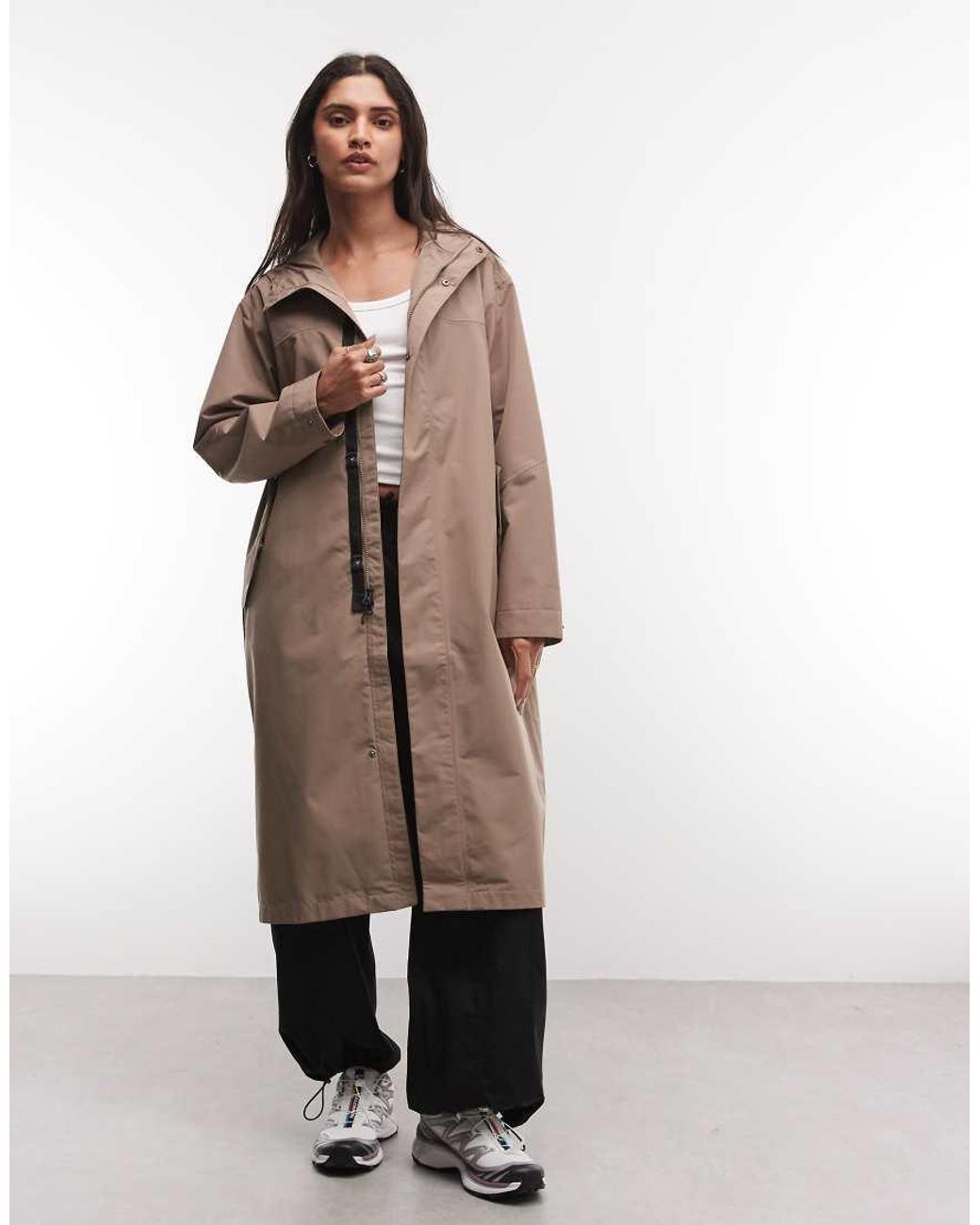 The North Face Brown Nukabira Shell Parka Jacket