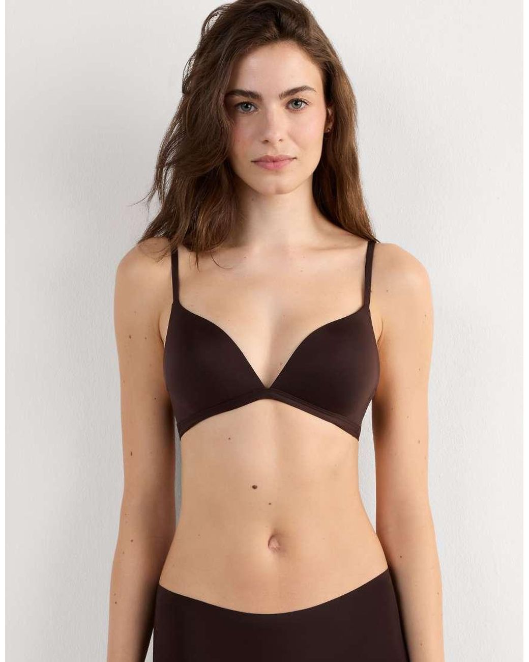 Intimissimi Black Tiziana Microfibre Triangle Bra