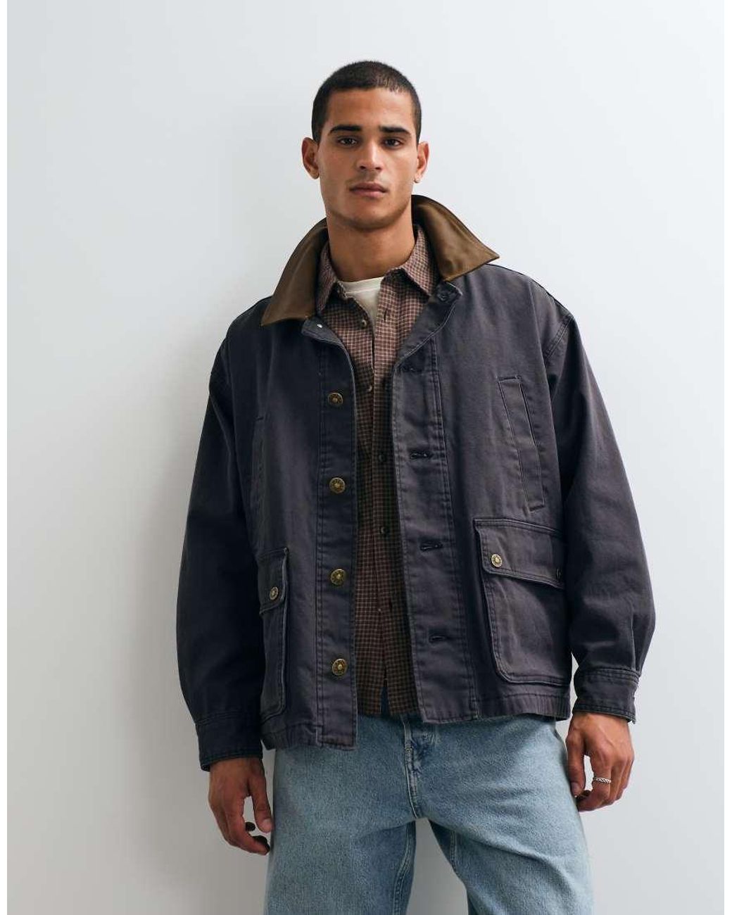 Timberland Blue Coach Jacket for men