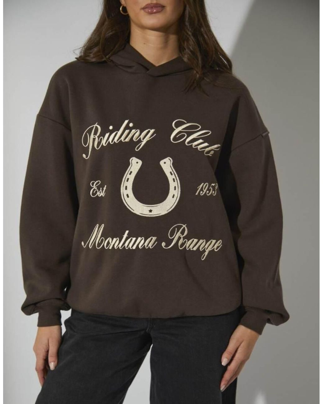 South Beach Brown Riding Club Hoodie