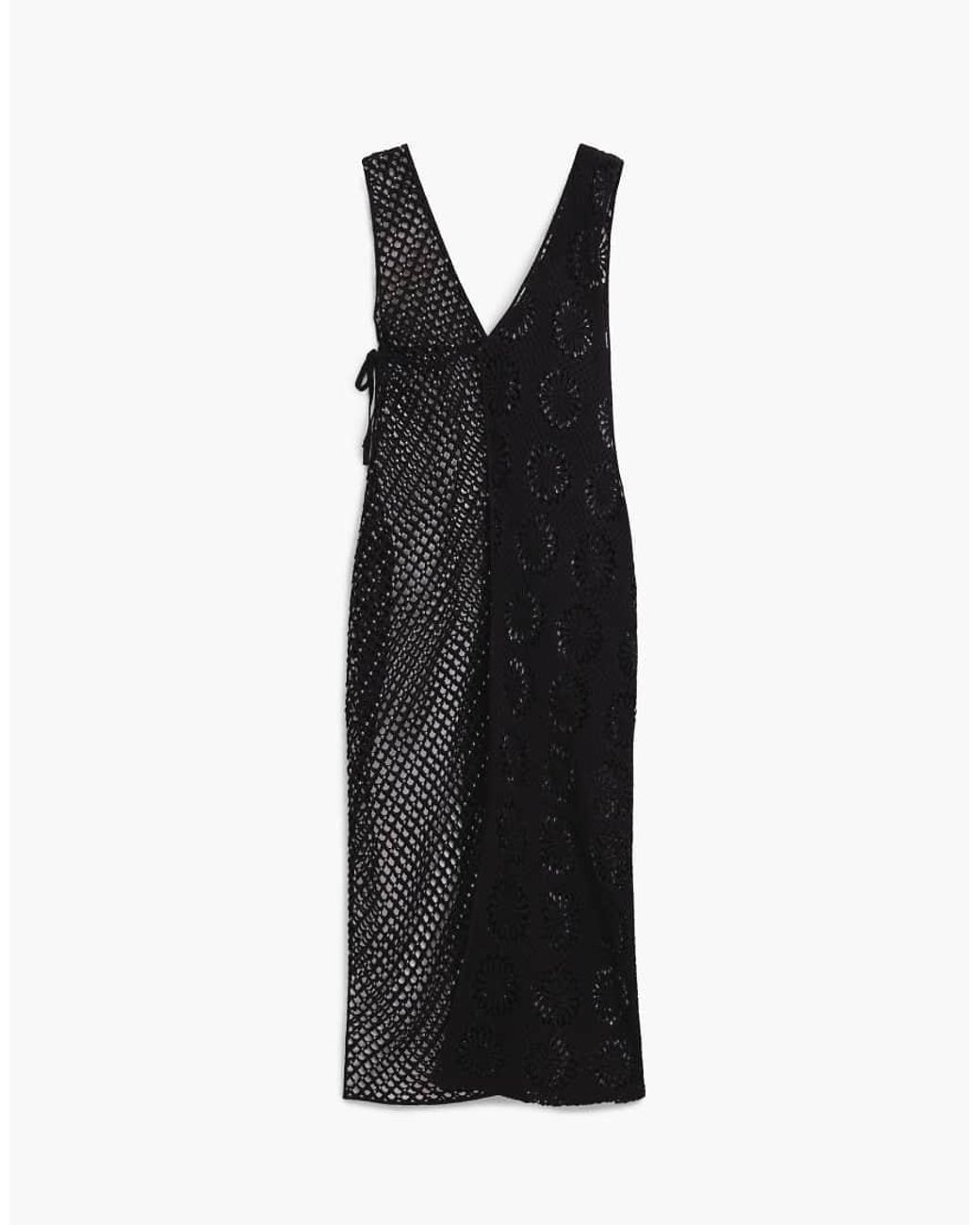 Desigual Blue Crochet Dress
