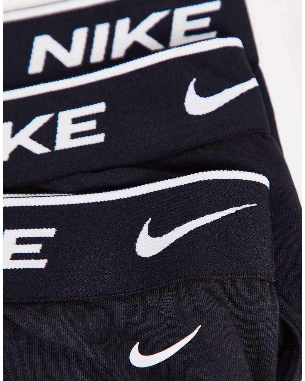 Nike Blue 3 Pack Cotton Stretch Briefs for men