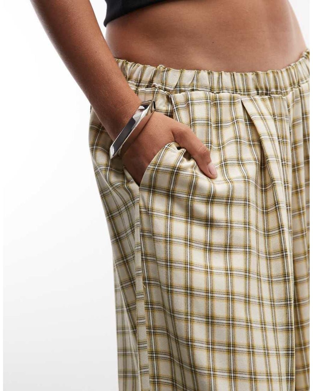 Collusion Yellow baggy Balloon Trouser