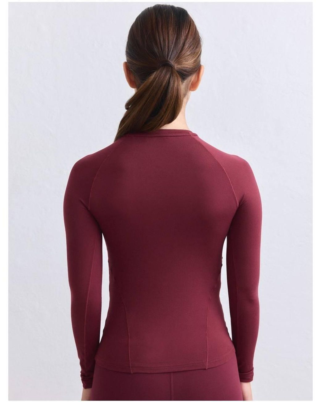 Aim'n Red Merlot Soft Basic Long Sleeve