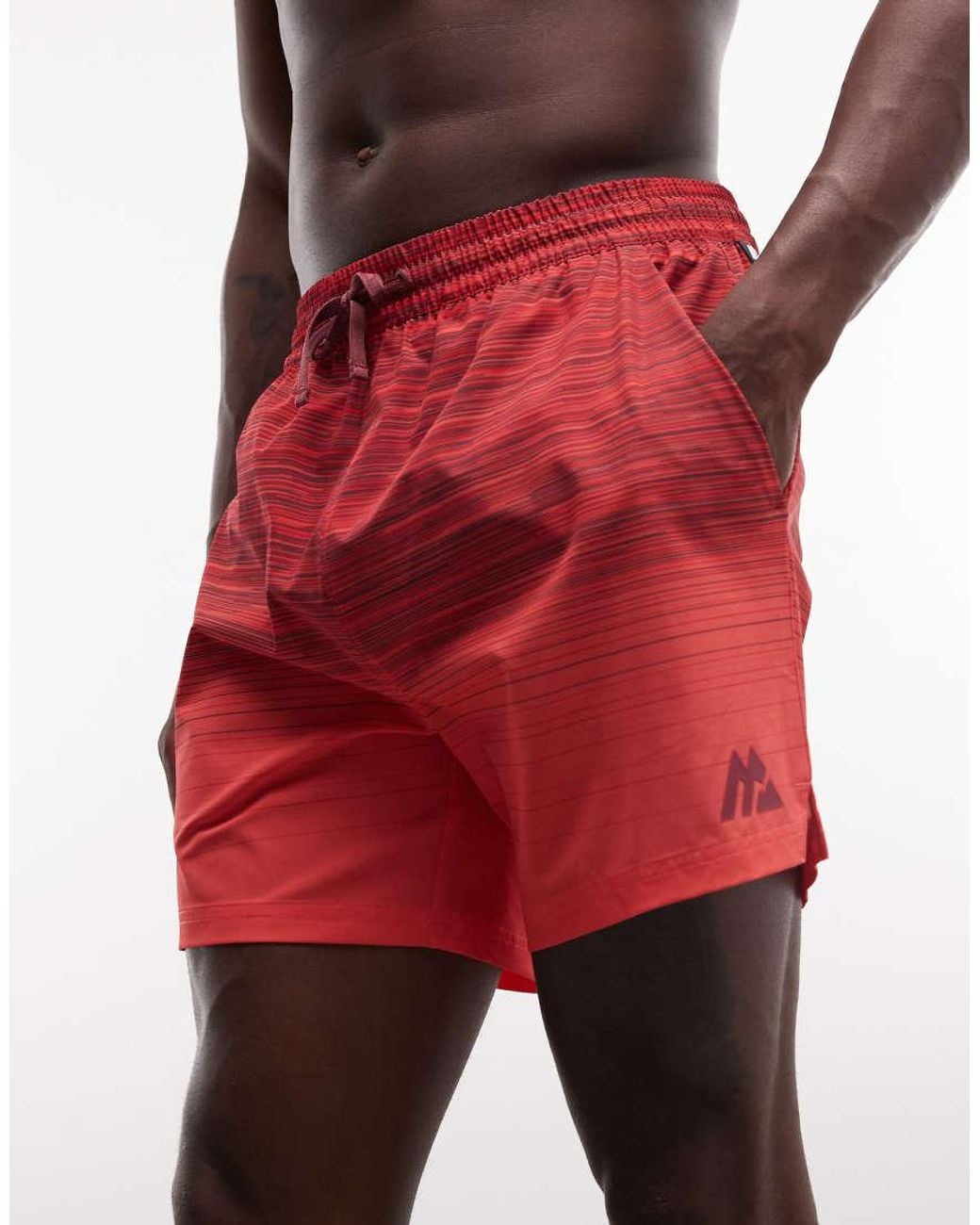 MONTIREX Red Trail Swim Shorts for men