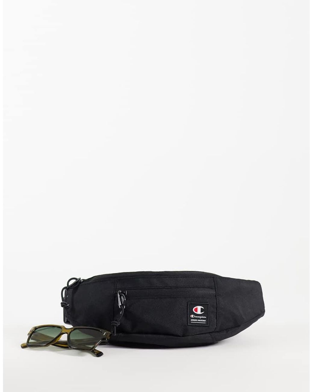 Champion Black Catalogue Belt Bag for men