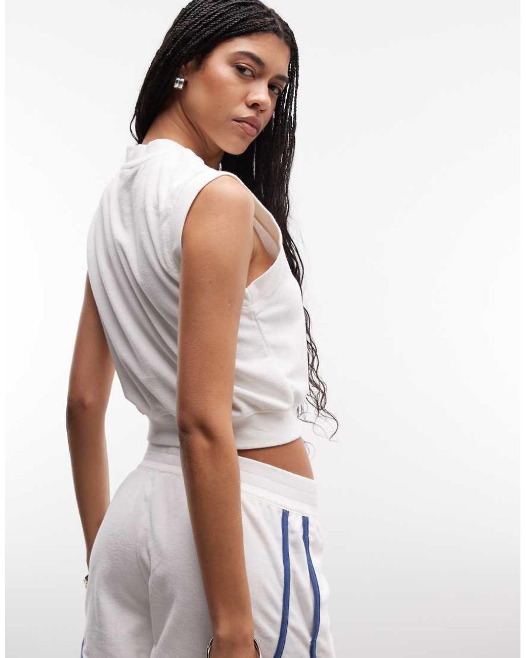 Nike White Chill French Terry Tank