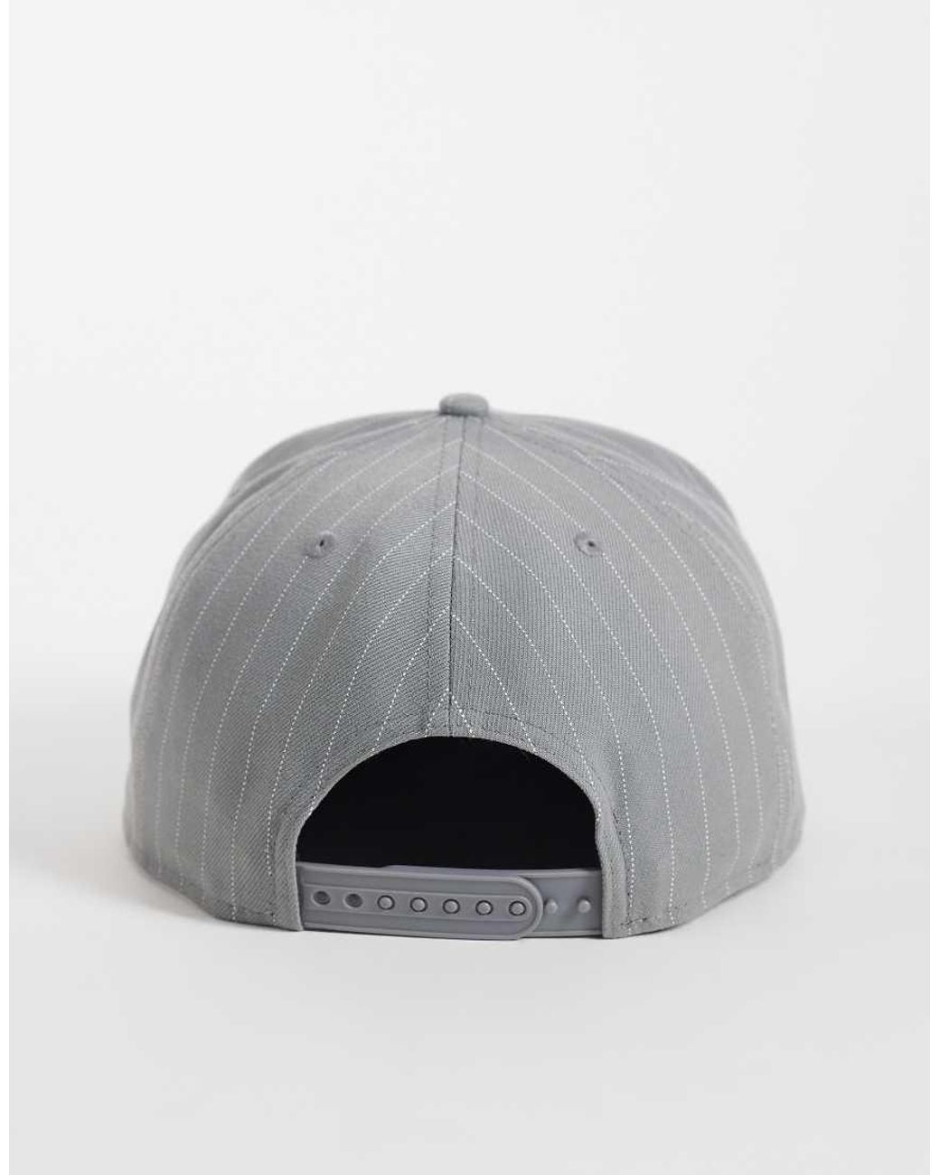 KTZ X Asos Exclusive Ny Yankees 9Fifty Pinstripe Cap in Grey | Lyst UK