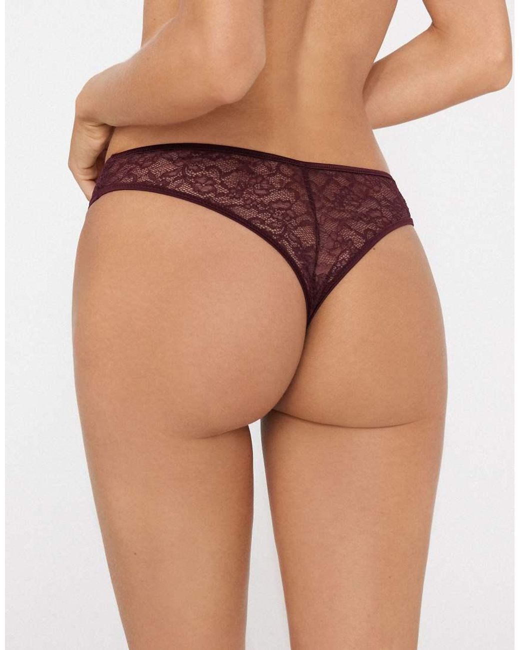 Tezenis Purple Mistery Essence Brazilian Knickers