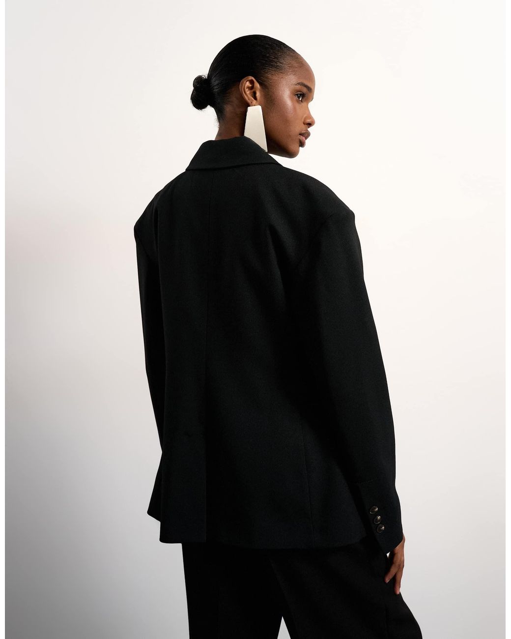 TOPSHOP Black – taillierter blazer