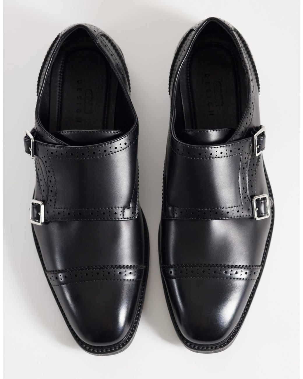 ASOS – monk-schuhe in Black für Herren