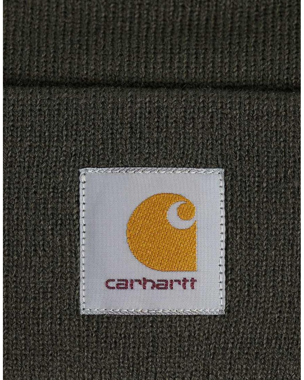 Carhartt Green Short Watch Beanie
