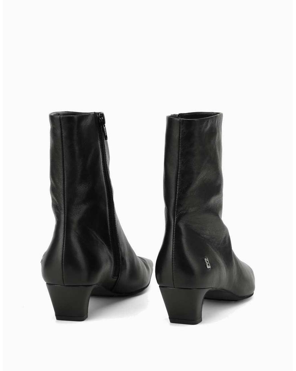 Nokwol Black Rena Ankle Boots