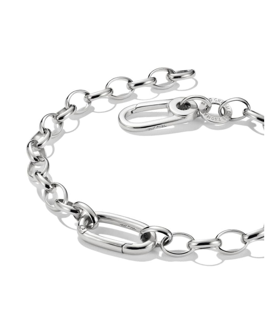 Thomas Sabo Natural Charm Bracelet With Connect Link