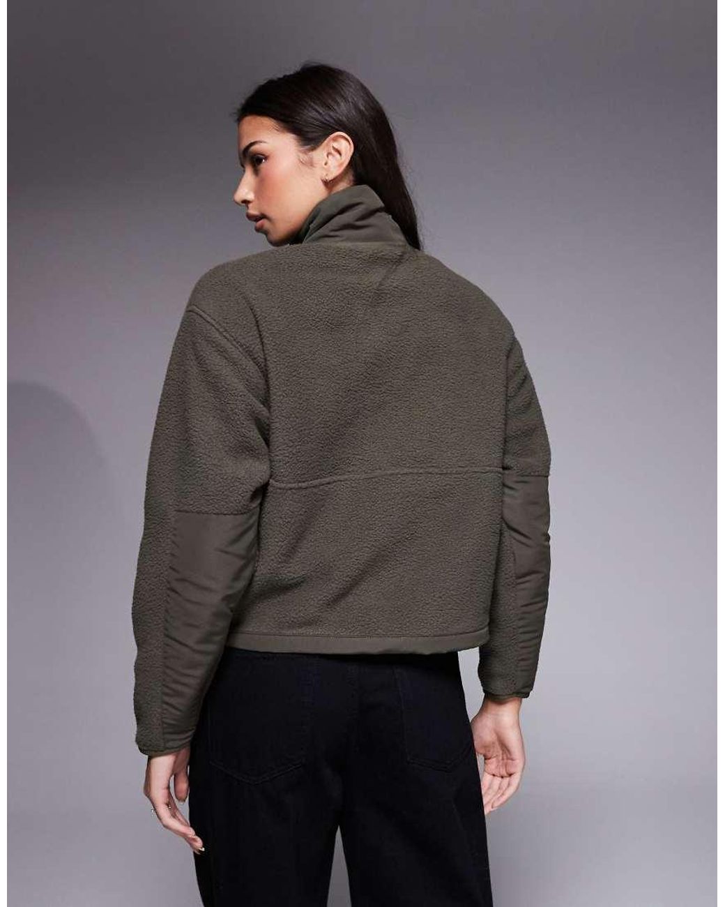 The North Face Gray Yumiori Off Peak 1/2 Zip Fleece Jacket