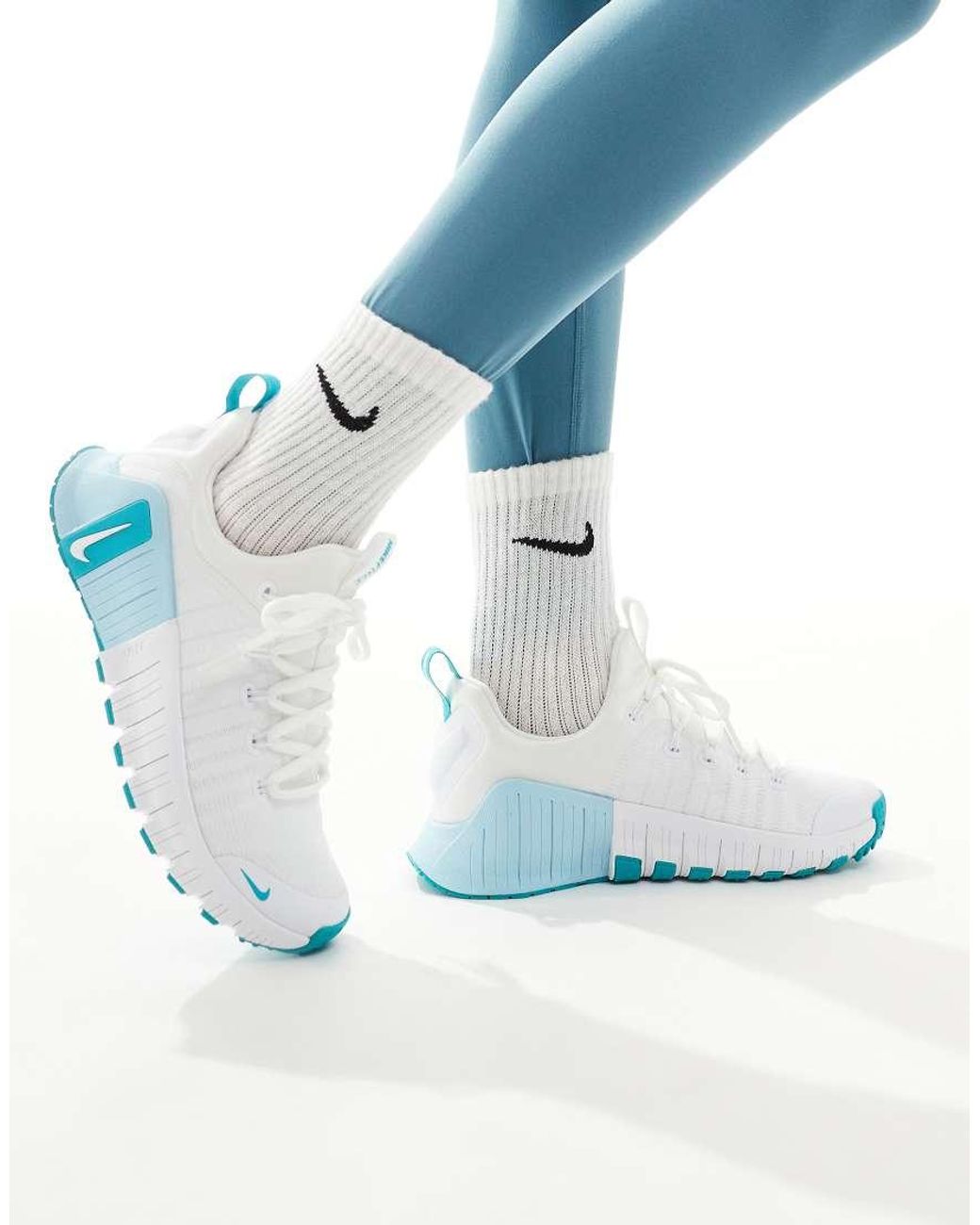 Nike Blue Free Metcon 6 Trainers
