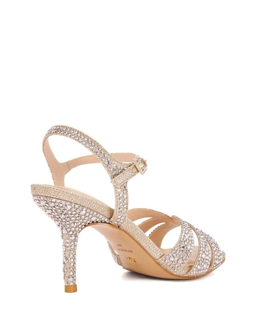 Dune Pink Mayven Heeled Sandals