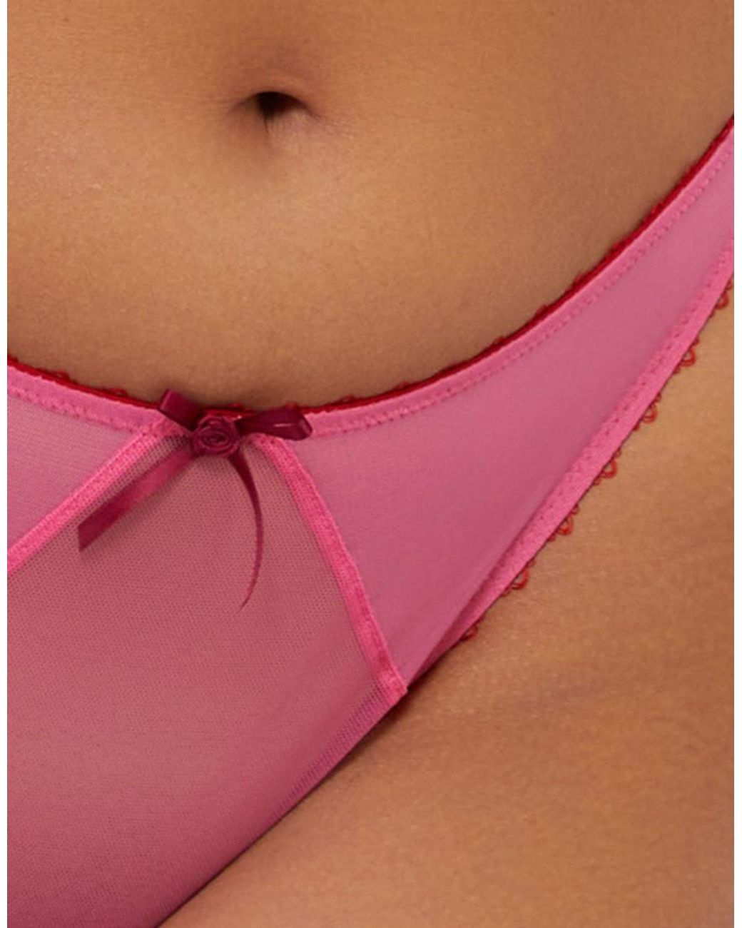 Playful Promises Red Grace Thong