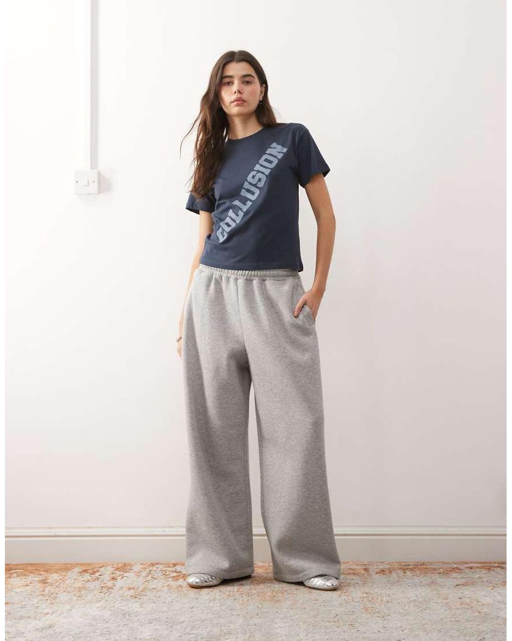 Collusion Blue Logo Anti Fit Tee