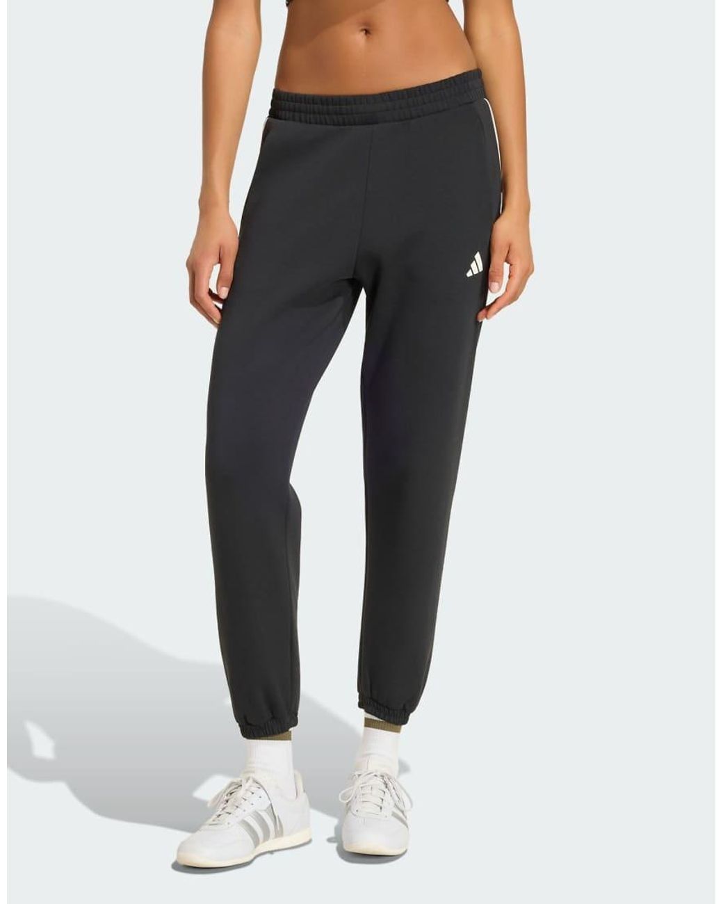 Adidas Originals Black Stadium Small Logo Pant