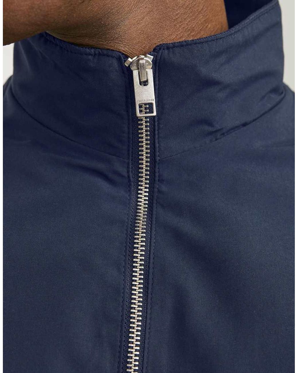 Jack & Jones Blue Bomber Jacket for men