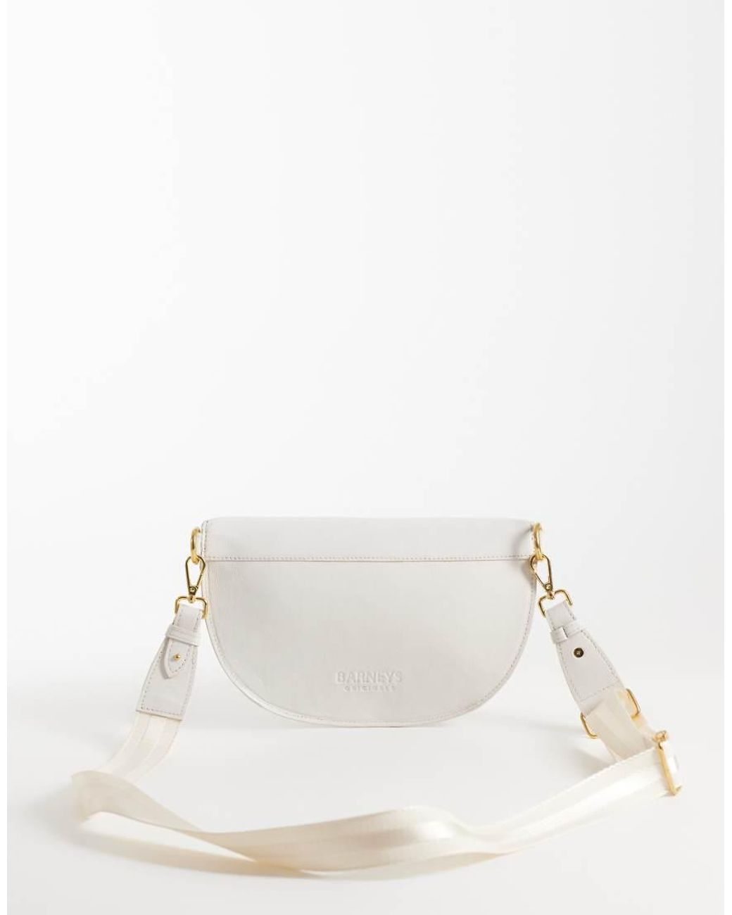 Barney's Originals Natural Leather Cross Body Bag