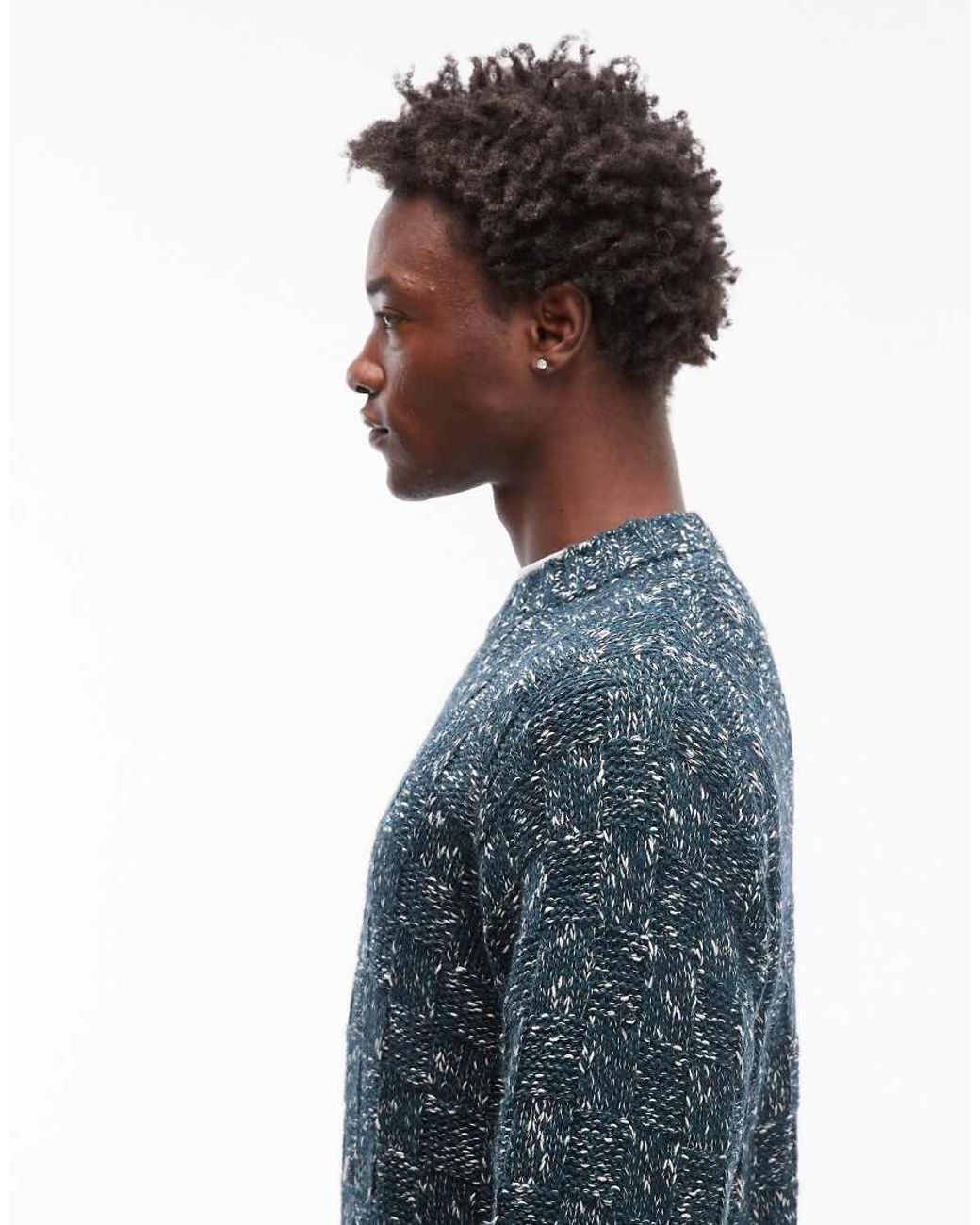 Carhartt Blue Kyloe Knitted Jumper
