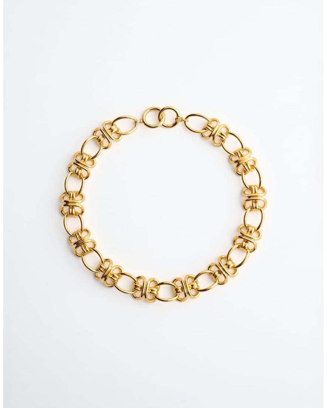 & Other Stories Brown Chunky Mariner Chain Necklace
