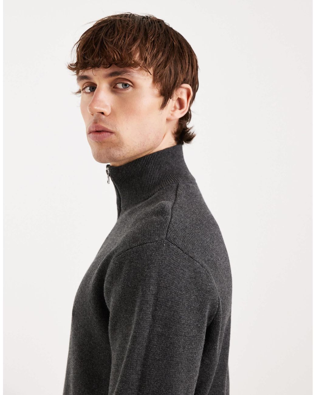 Only & Sons – strickpullover in Gray für Herren