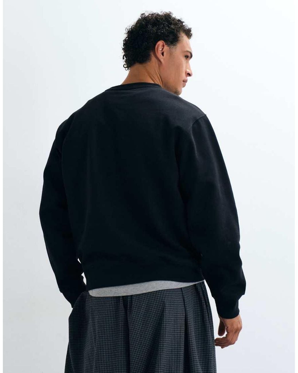 The North Face Blue Essential Simple Dome Relaxed Sweatshirt for men