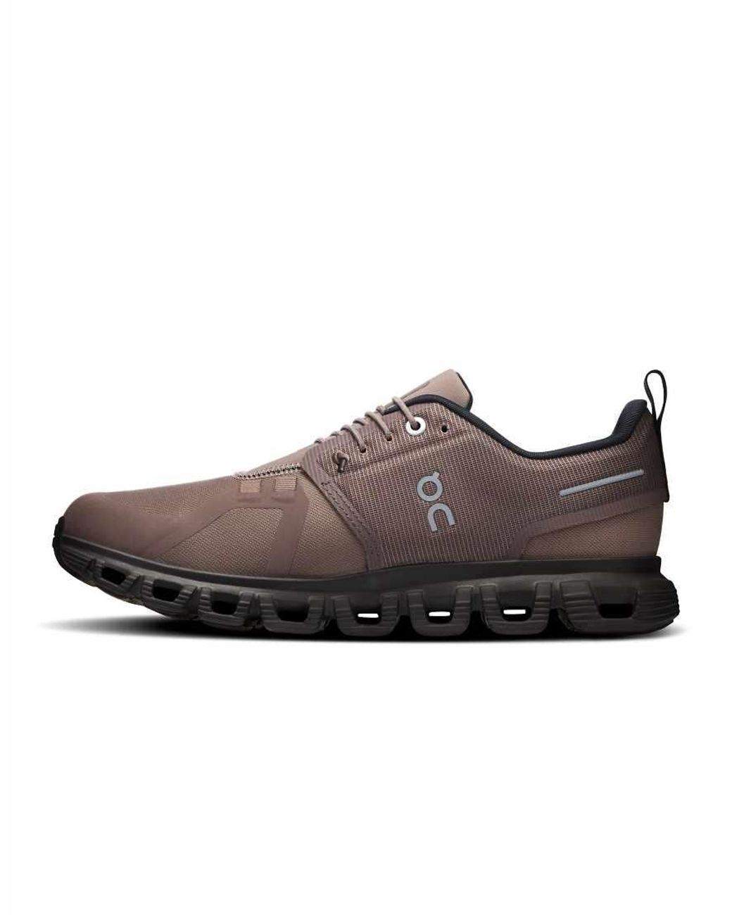 On Shoes Brown Cloud 6 Waterproof Lifestyle Trainer
