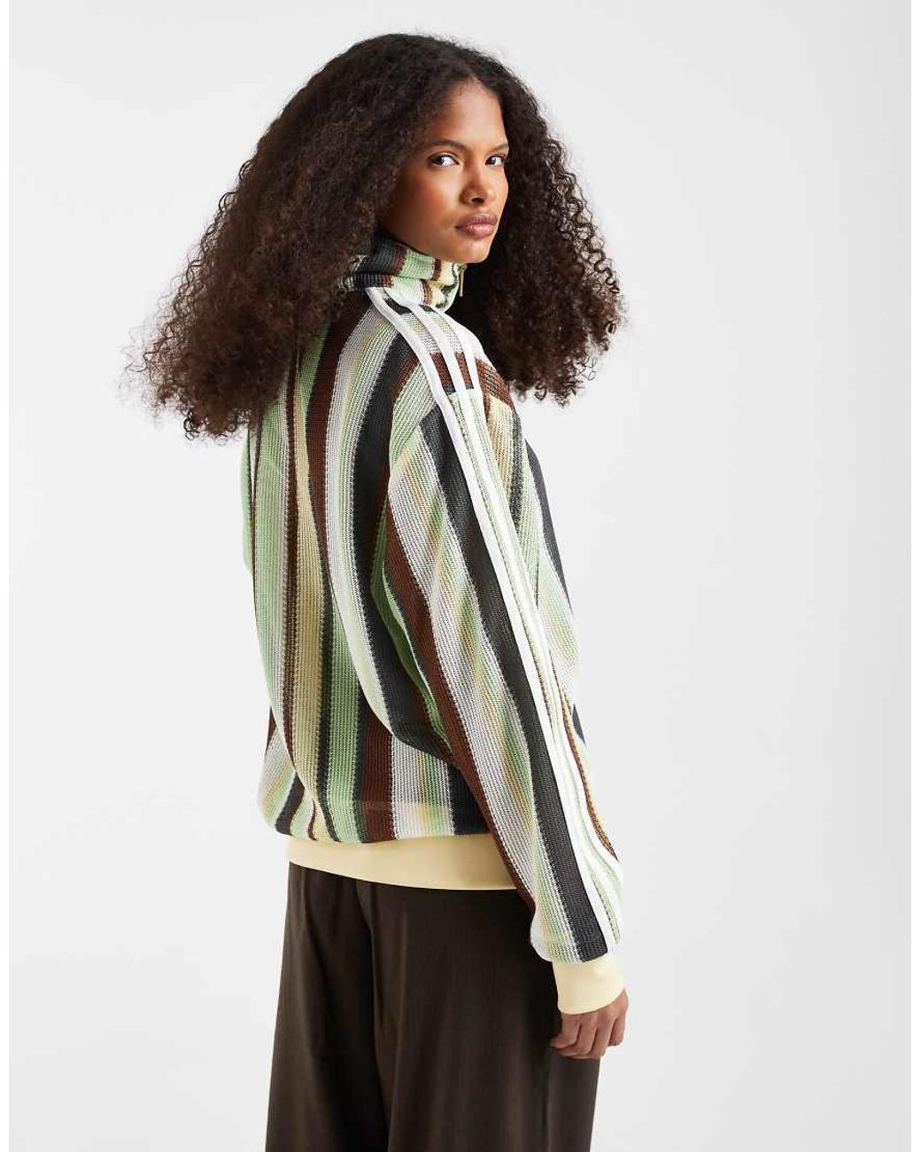 Adidas Originals Multicolor Firebird Crochet Track Top
