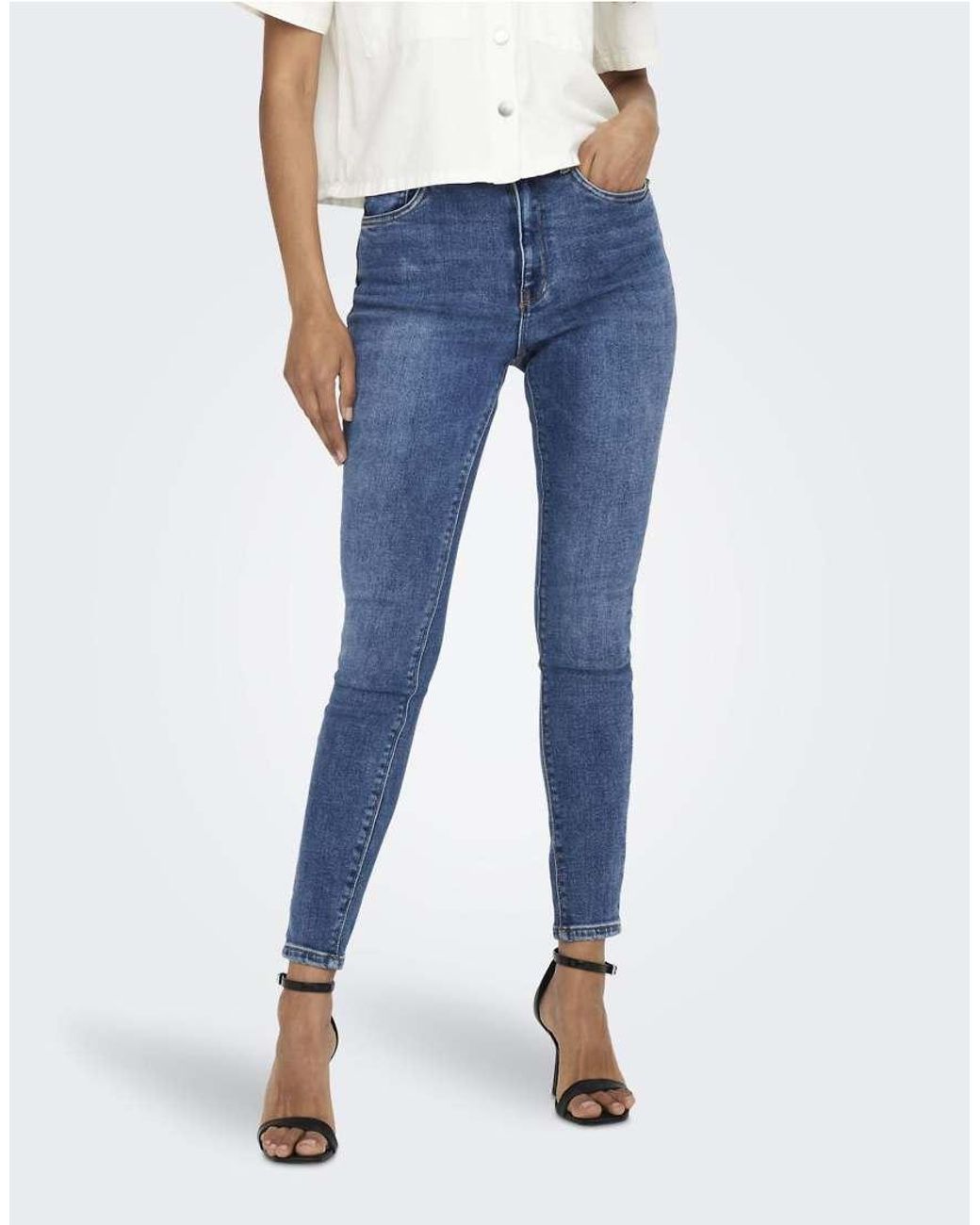 ONLY Blue Skinny Fit Jeans