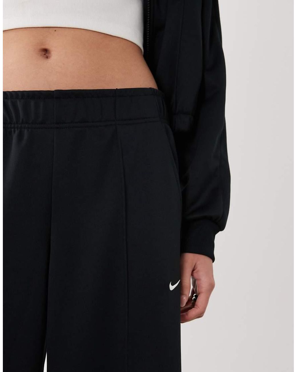 Nike White Wide Leg Track Pant