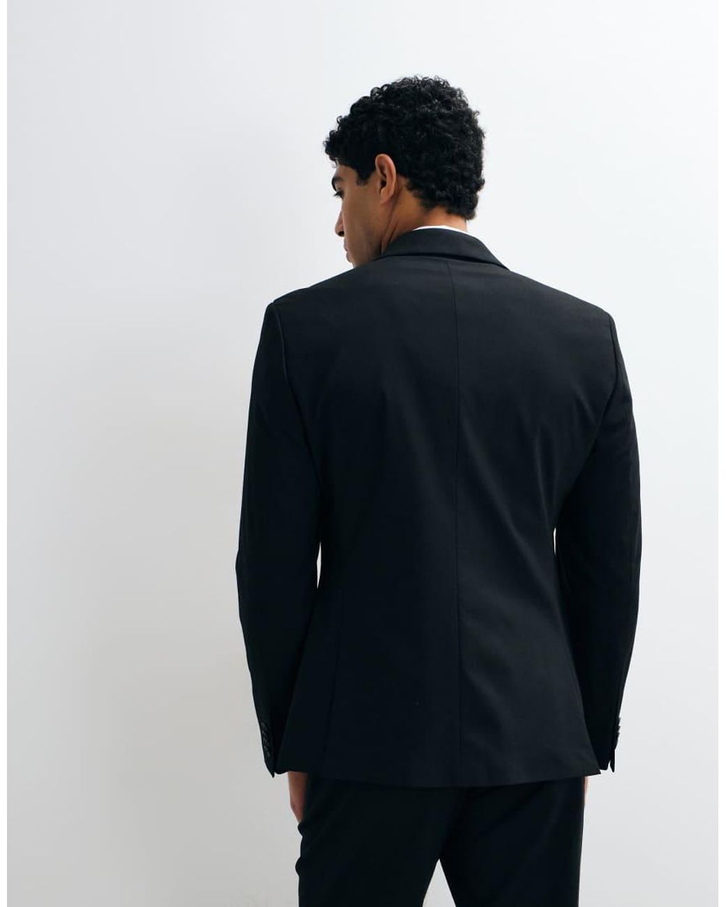 ASOS Black Skinny Suit Blazer for men