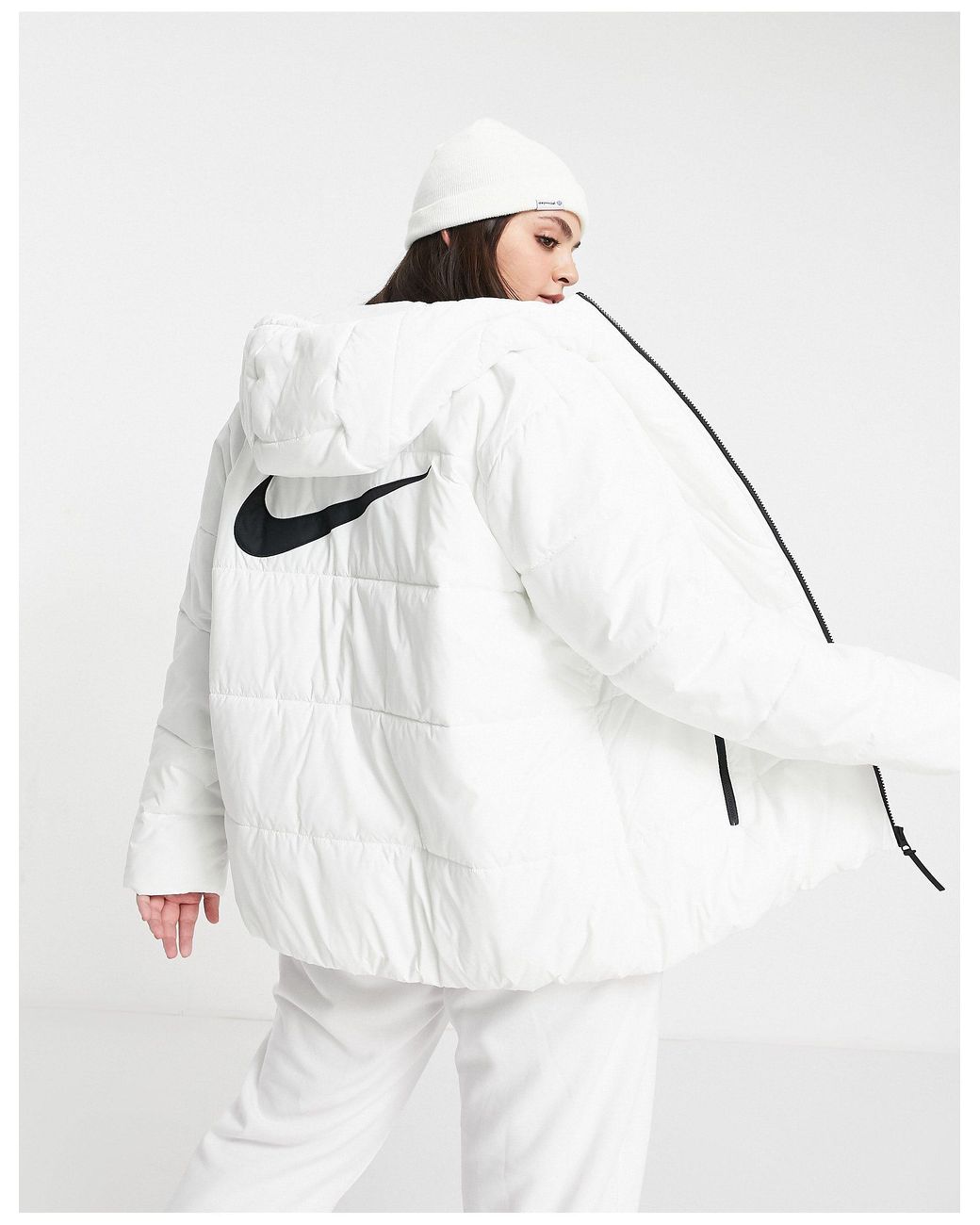 Nike Synthetic Plus Padded Jacket With Back Swoosh | Lyst Australia