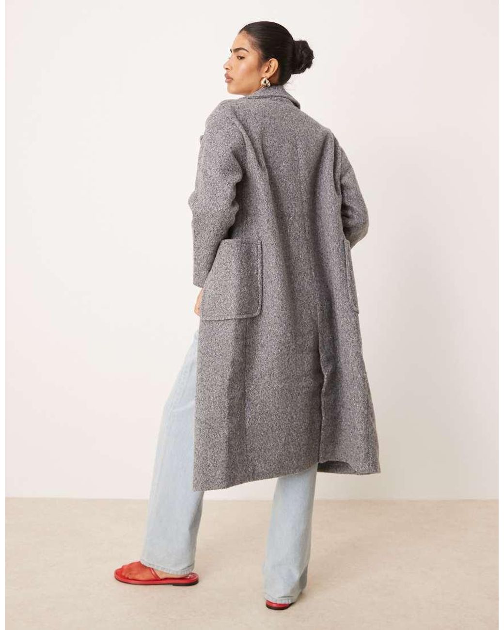 Glamorous Gray Marl Coat