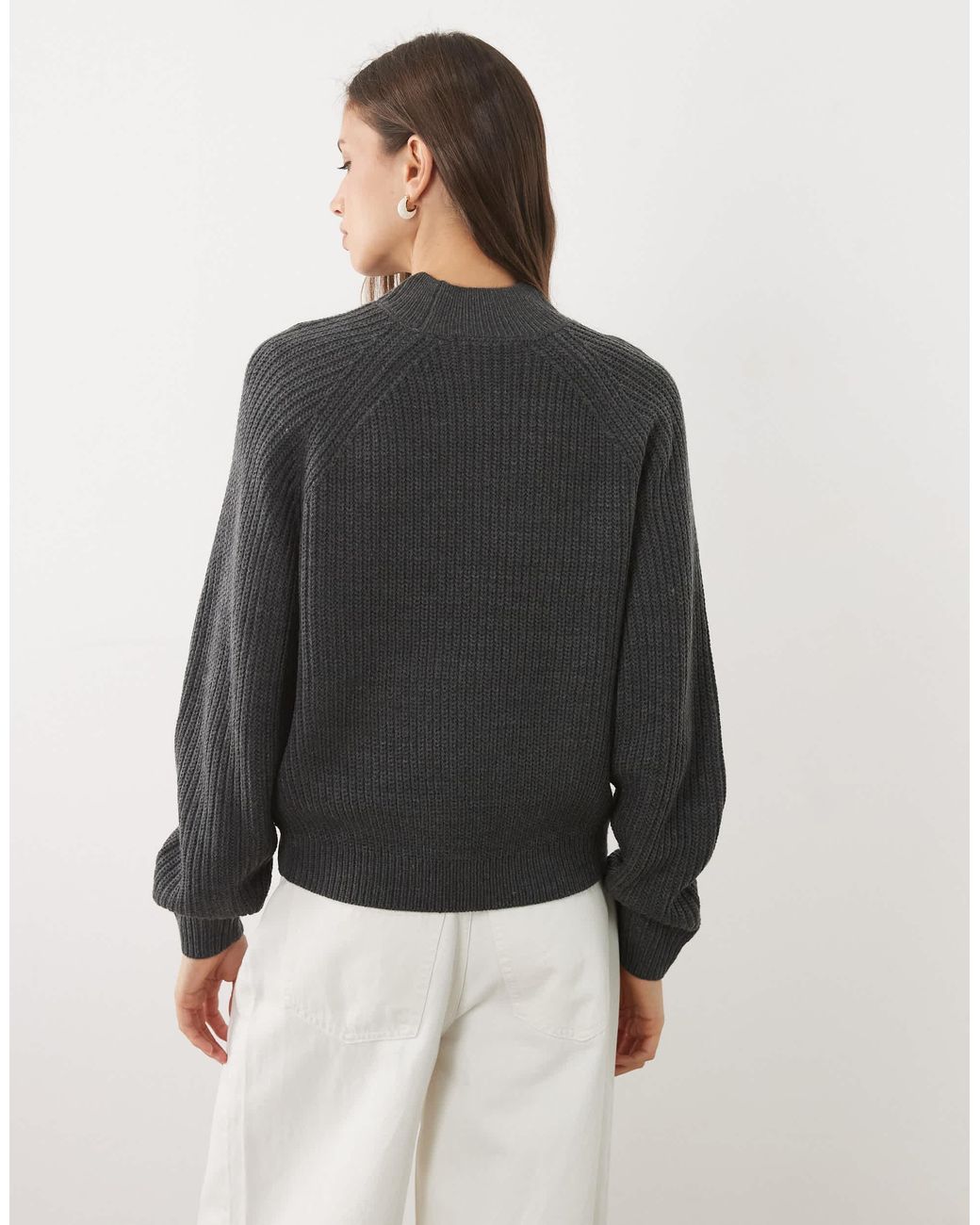 Threadbare Multicolor Pullover mit stehkragen