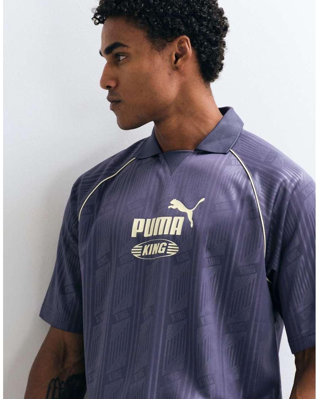 PUMA Blue King Boxy Jersey for men