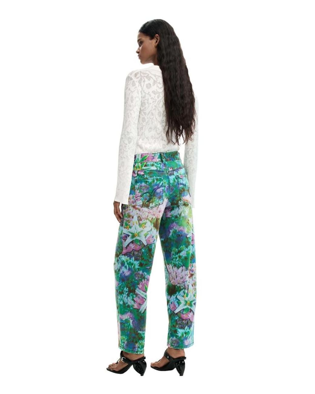 Wild Garden Desigual de color Green
