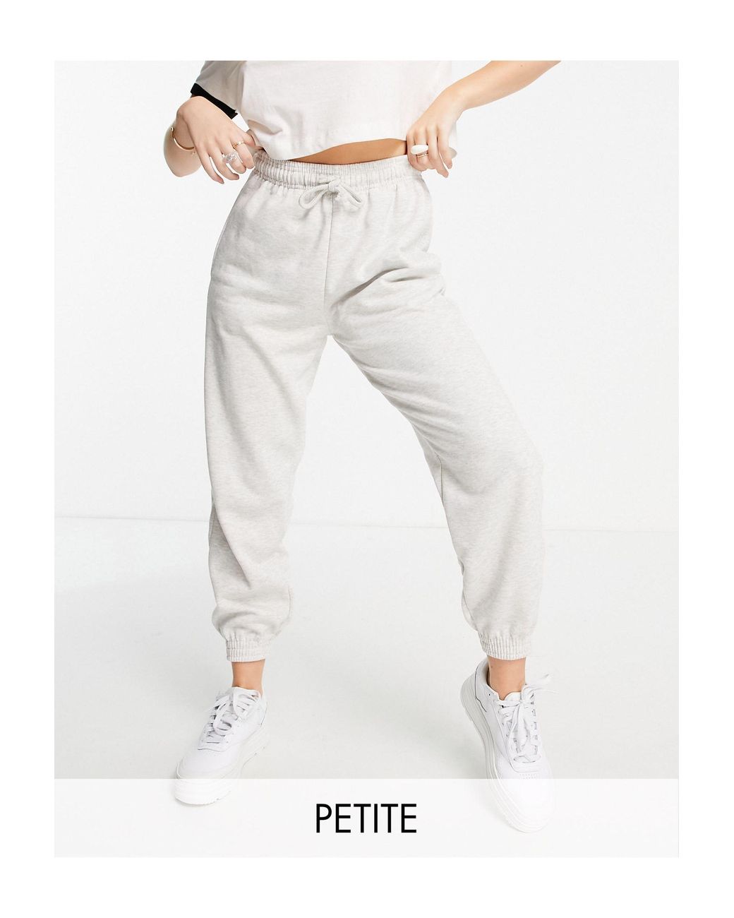 TOPSHOP Petite – oversize-jogginghose im stil der 90er in Grau | Lyst AT